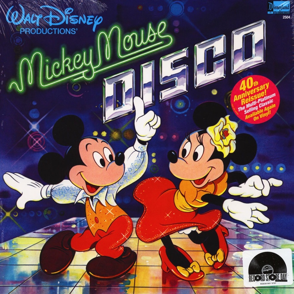 Mickey Mouse disco record